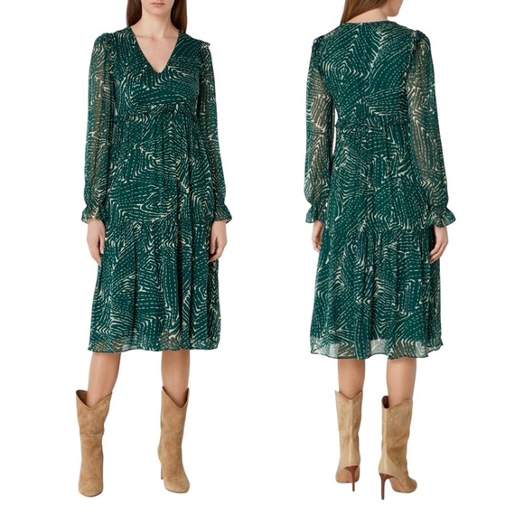 BA&SH Gabriela Robe Midi Dress - Picture 2 of 13